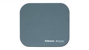 Fellowes Mouse Pad With Microban Product Protection - Silver