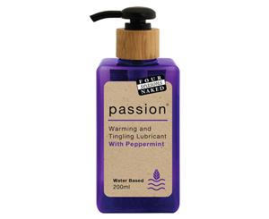 Four Seasons Passion Lubricant Peppermint 200mL
