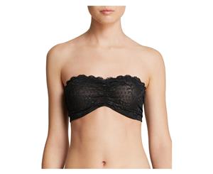 Free People Womens Lace Strapless Bandeau Bra