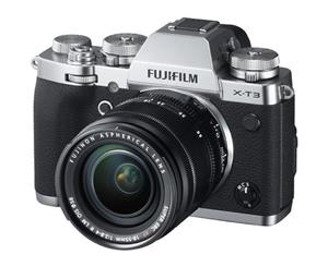 Fujifilm X-T3 Mirrorless Digital Camera with 18-55mm Lens - Silver