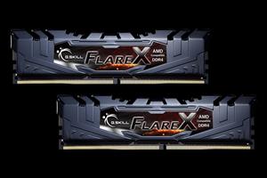 G.Skill Flare X F4-2133C15D-16GFX (Black) 16GB Kit (8Gx2) DDR4 2133 AMD Ryzen Desktop RAM