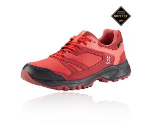Haglofs Womens Trail Fuse GT Walking Shoes Sneakers Trainers Red Waterproof