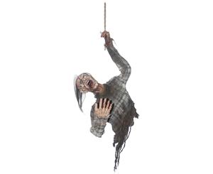 Hanging Bloody Zombie Torso