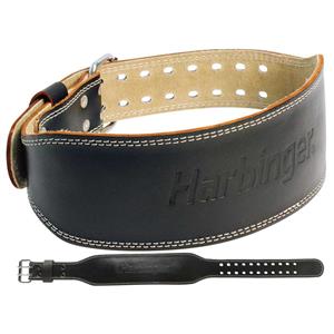 Harbinger 4in Leather Weight Lifting Belt