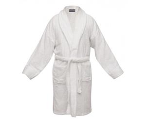Hotel Soft Touch Egyptian Cotton Terry Towelling Bath Robe Extra Large White