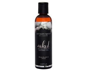 Intimate Earth Naked Aromatherapy Massage Oil 120mL