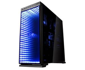 Inwin 805 Infinity Mid Tower Chassis Front Black Aluminium 3mm Glass with USB 3.1 (Type-C)