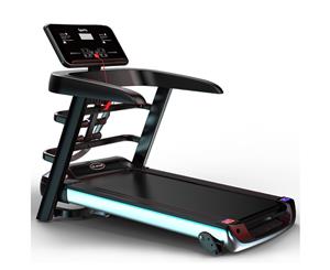 JMQ A6X PLUS Electric Treadmill Extended Running Belt Bluetooth 3-level Incline