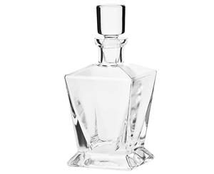 Krosno Legend 750ml Whiskey Carafe Decanter Bottle Glass f Liquor Rum Scotch