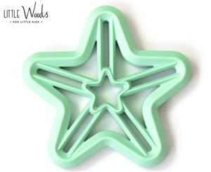 Little Woods Shooting Star Silicone Teether - Mint