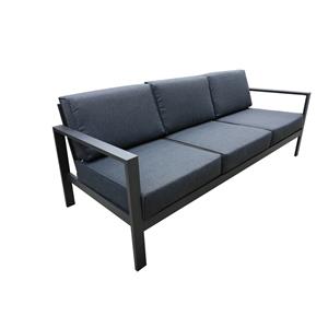 Mimosa Aluminium Lava 3 Seater Sofa
