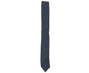 Original Penguin Mens Bachmann Solid Cotton Blend Skinny Neck Tie