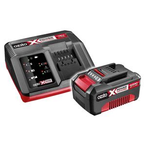 Ozito Power X Change 18V 4.0Ah Li-Ion Battery And Charger Pack
