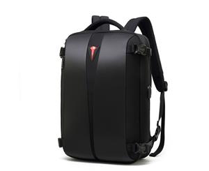 POSO 15.6 Inch Convertible Anti-thfet Laptop Backpack-Black