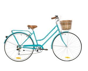 Reid Classic PLUS Vintage Bike Ladies Bikes Retro BICYCLE Shimano 7 - Speed - Aqua