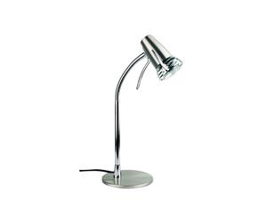 Scoot Compact LED Desk Lamp Brushed Chrome