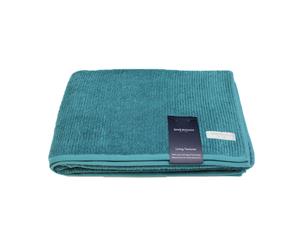 Sheridan Trenton Bath Sheet / King Towel Teal