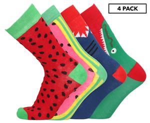 Sock Exchange 4pk Standard Socks - Red Box
