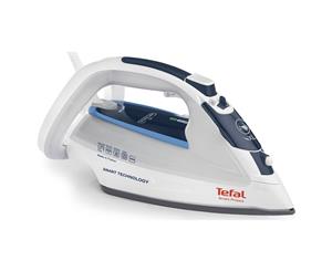 Tefal Smart Protect 2400W Steam Iron Ironing Steamer for Clothes Garments White