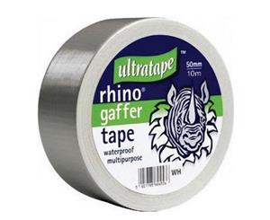Ultratape Rhino Waterproof Gaffer Cloth Tape (Pack Of 6) (Silver) - SG8943