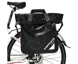 VENZO 500D Waterproof Tarpaulin Bike Bicycle Pannier Bag