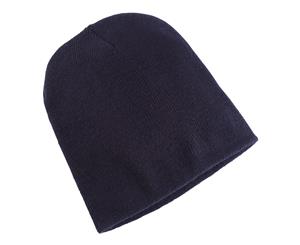Yupoong Flexfit Unisex Heavyweight Standard Beanie Winter Hat (Navy) - RW3294