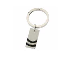 ZOPPINI - Stainless Steel Black PVD Keyring