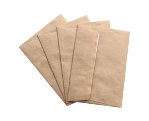 100PCS C6 Brown Kraft Envelopes