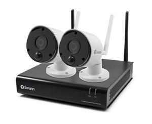 2 Camera 4 Channel 1080p Wi-Fi NVR Security System