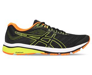 ASICS Men's GT-1000 8 Running Shoes - Black/Safety Yellow