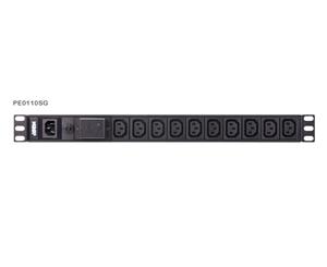 Aten 10 Port 1U 10A Basic PDU with Surge Protection