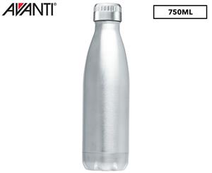 Avanti 750mL Fluid Vacuum Sealed Insulated Drink Bottle - Silver