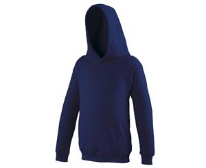 Awdis Kids Unisex Hooded Sweatshirt / Hoodie / Schoolwear (Oxford Navy) - RW169