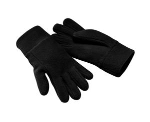 Beechfield Unisex Suprafleece Anti-Pilling Alpine Winter Gloves (Black) - RW236