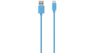 Belkin Micro USB 1.2m Charge Sync Cable - Blue