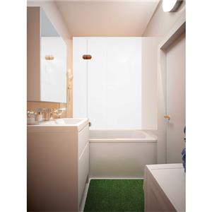 Bellessi 300 x 1200 x 4mm Polymer Bathroom Panel - Linen