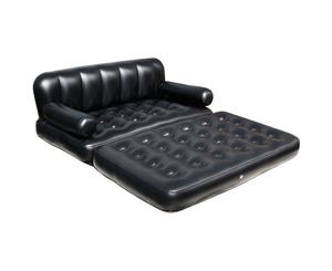 Bestway Inflatable 5 In 1 Multi-Functional Couch Black