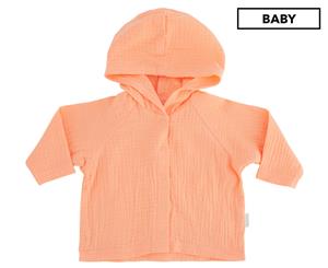 Bonds Baby Cheesecloth Cardigan - Mandarin Mist