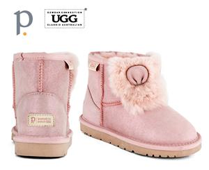 Bunny Ear Ugg Boots - Pink