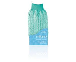 Caronlab Milano Body Exfoliating Massage Glove Mitt Pastel Green