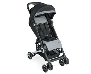 Chicco Miinimo Compact Travel Stroller Adjustable Pram f/ Baby/Infant Blacknight