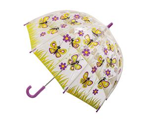 Children's Clear Umbrella Butterfly