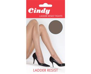 Cindy Womens/Ladies Ladder Resist Tights (1 Pair) (Storm Grey) - LW114