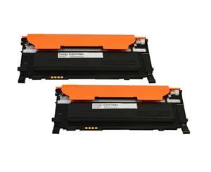 Compatible 2 x CLT-K409S Black Toner Cartridge For Samsung Printers SET2SA409