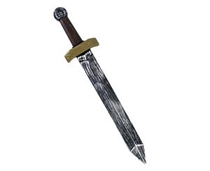 Dagger with Brown Handle 45cm Costume Accessory