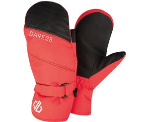 Dare 2b Boys Roaring Water Repellent Warm Insulated Mitts - Fiery Red