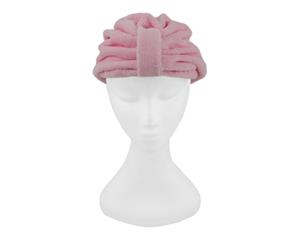 Dilly's Collections Hair Drying Turban Cap - Pink