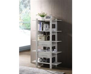 Display Shelves Cabinet Stand Storage Bookshelf Book Drawer
