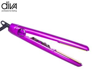Diva Professional Ceramic Hair Styler - Purple 24mm