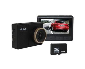 Elinz 2.45" Car Dash Camera Cam Wifi Video Recorder 1080P NTK96658 SONY IMX323 32GB 2" FREE Hardwire Cable